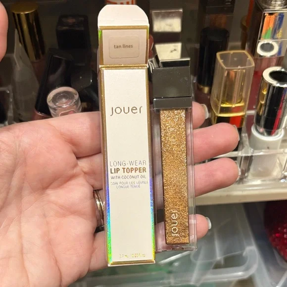 RARE Jouer Long-Wear Lip Topper Tan Lines - Picture 2 of 5